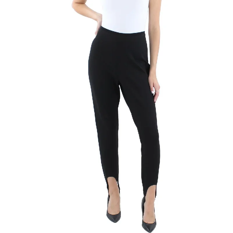 REFINITY Womens High Rise Stretch Skinny Pants Trendy Wide-Legged Trousers