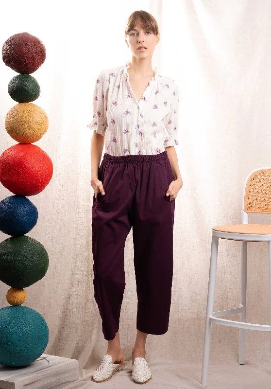 Pants Magic Magic Fw Purple Modern Stretch Trousers