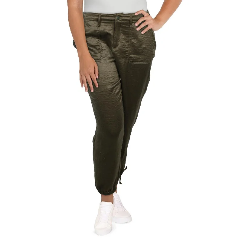 Jessica Simpson Womens Casual Comfy Jogger Pants Modern Stretch Trousers