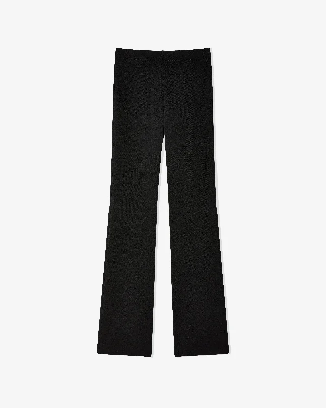 Balenciaga - Women's High Waist Pants - (Black) Sleek Black Pants