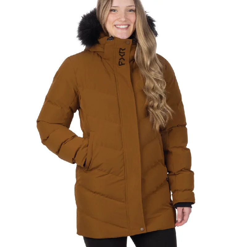 Women's FXR Sage Jacket Hooded Caped Shawl Collar