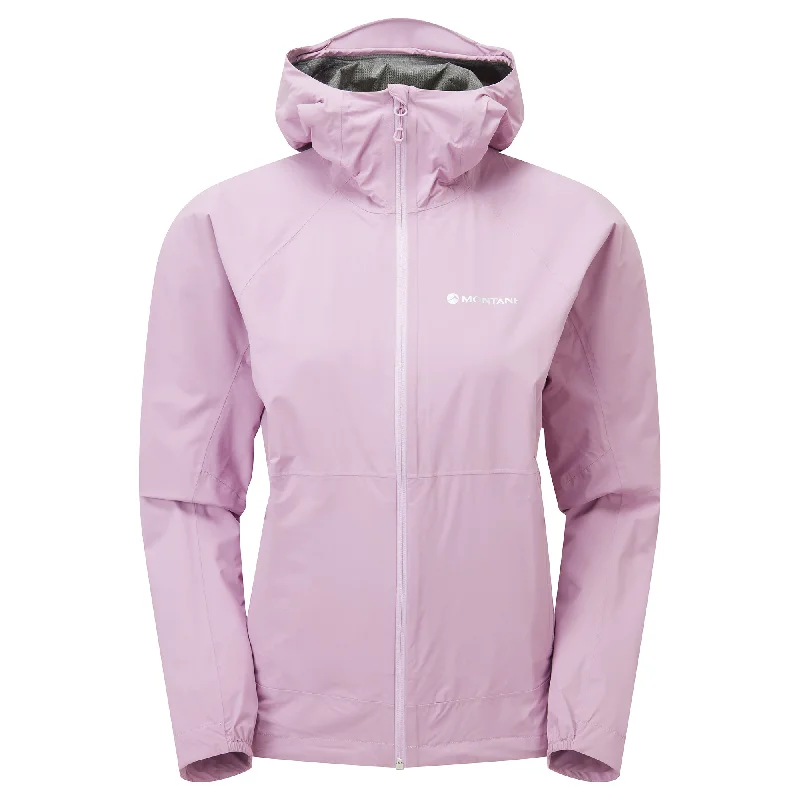 Montane Women's Minimus Lite Waterproof Jacket Front Pockets Side Pockets Patch Pockets