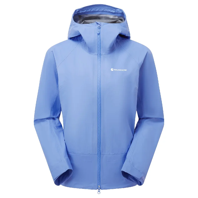 Montane Women's Niveus Lite Waterproof Jacket Hooded Caped Shawl Collar