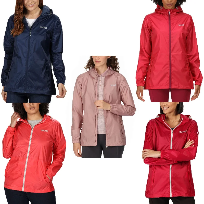 Regatta Womens Pack It III Waterproof Packable Jacket Iron Safe Non-Iron Wrinkle Free