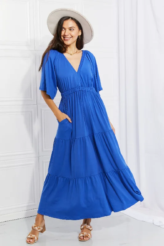 Maxi Dress Fashionable Layered Maxi Dress