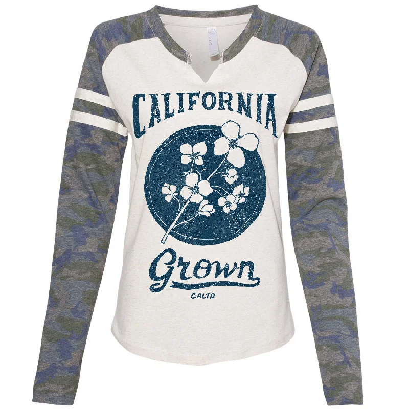 California Grown Circle Varsity Sweater Chenille Blend Fleece Blend Nylon Blend