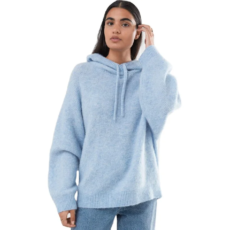 Custom hooded sweater women mohair long Sleeve Pullover knitwear for Women Fleece Fabric Down Fabric Feather Fabric