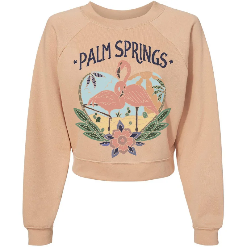 Palm Springs Raglan Sweater Sweater Knitwear Pullover