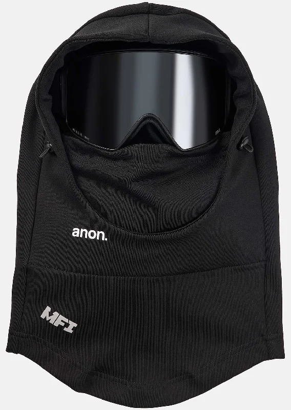 Anon MFI Hooded Balaclava Face Mask Hoodie with Emblem Brand Identity