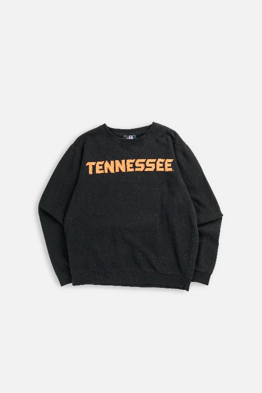 Vintage Tennessee Sweatshirt - M Hoodie with Print Artistic Unique