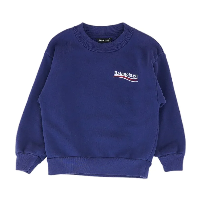 Political Campaign Sweatshirt in Purple Hoodie with Applique Textured Unique