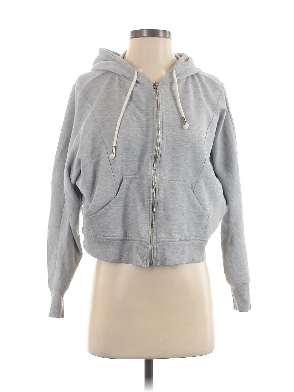 Zip Up Hoodie Hoodie with Half-Zip Sporty Casual