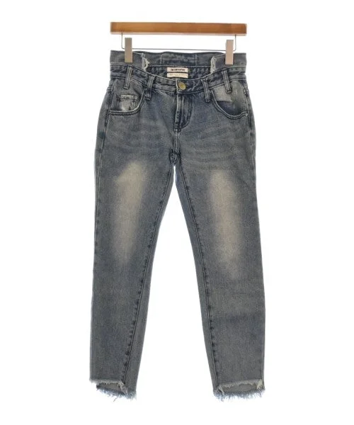 one tea spoon Jeans Fashionable Raw Hem Bootcut Jeans