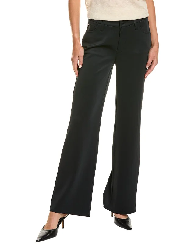 Hudson Jeans Rosalie High-Rise Wide Leg Pant Trendy Pleated Waist Jeans