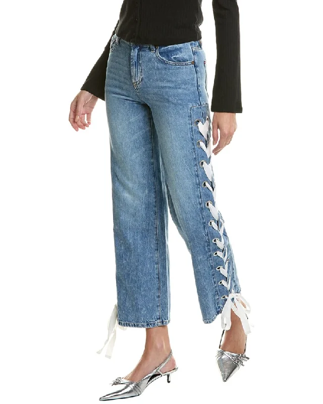 Alice + Olivia Reita Jean Cozy Tencel Blend Denim Jeans