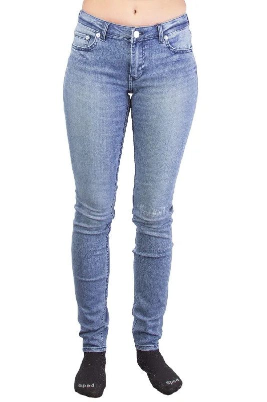 BLK DNM Women's Hamilton Blue Slim Fit Jeans #WJ320801 $215 NWT Comfortable Boyfriend Jeans