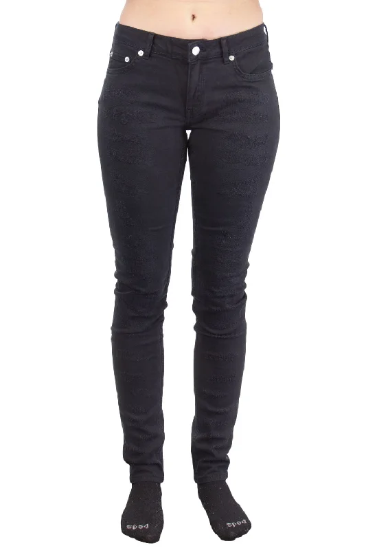 BLK DNM Women's Healy Grey Distressed Jeans #WJ870301 $215 NWT Casual Distressed Skinny Jeans