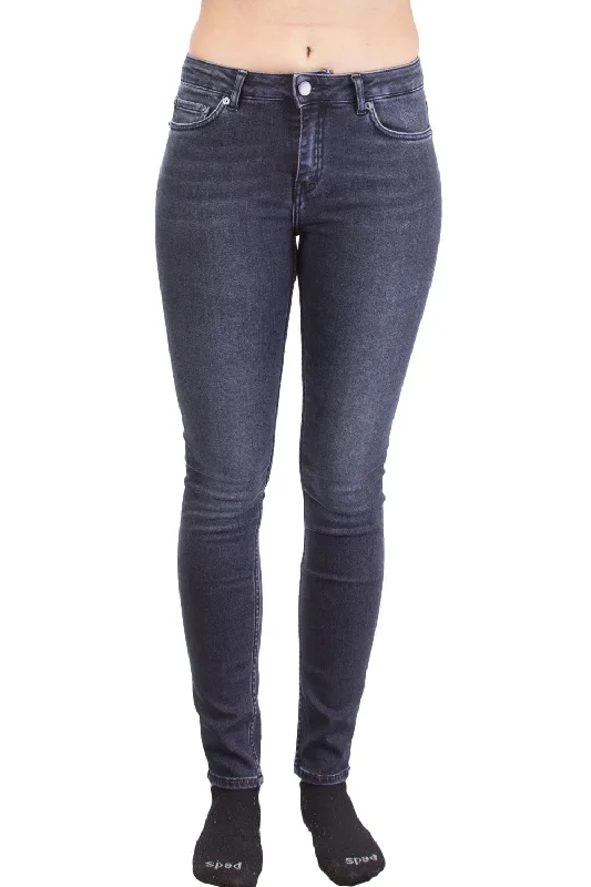 BLK DNM Women's Irwin Grey Midrise Jeans #BFMDJ01 $215 NWT Fashionable Straight Fit Denim