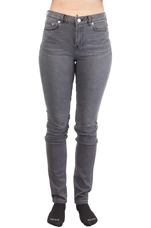 BLK DNM Women's Staple Grey Slim Jeans #WJ350501 27x34 $215 NWT Casual Skinny Fit Jeans