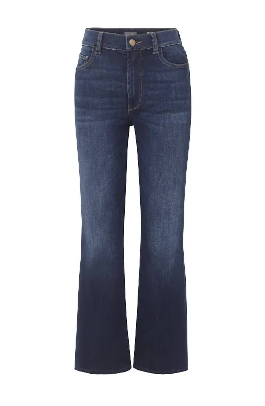 Bridget Boot High Rise Jeans In Thunderbird Chic Vintage-Inspired Denim Jeans