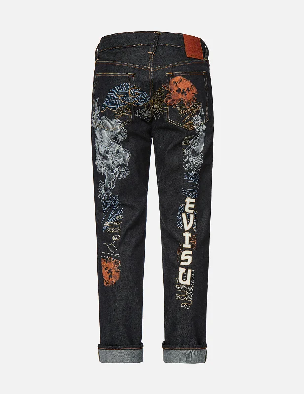 Komainu and Japanese-pattern Daicock Carrot Fit Jeans #2017 Cozy Relaxed Fit Jeans