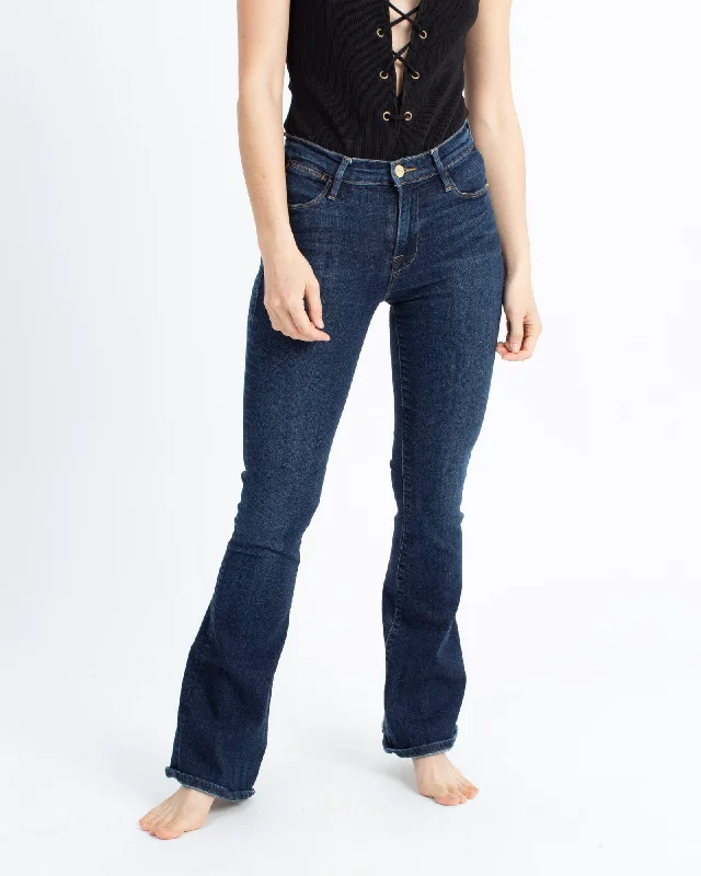 "Le High Flare" Jeans Trendy Skinny High-Waist Jeans