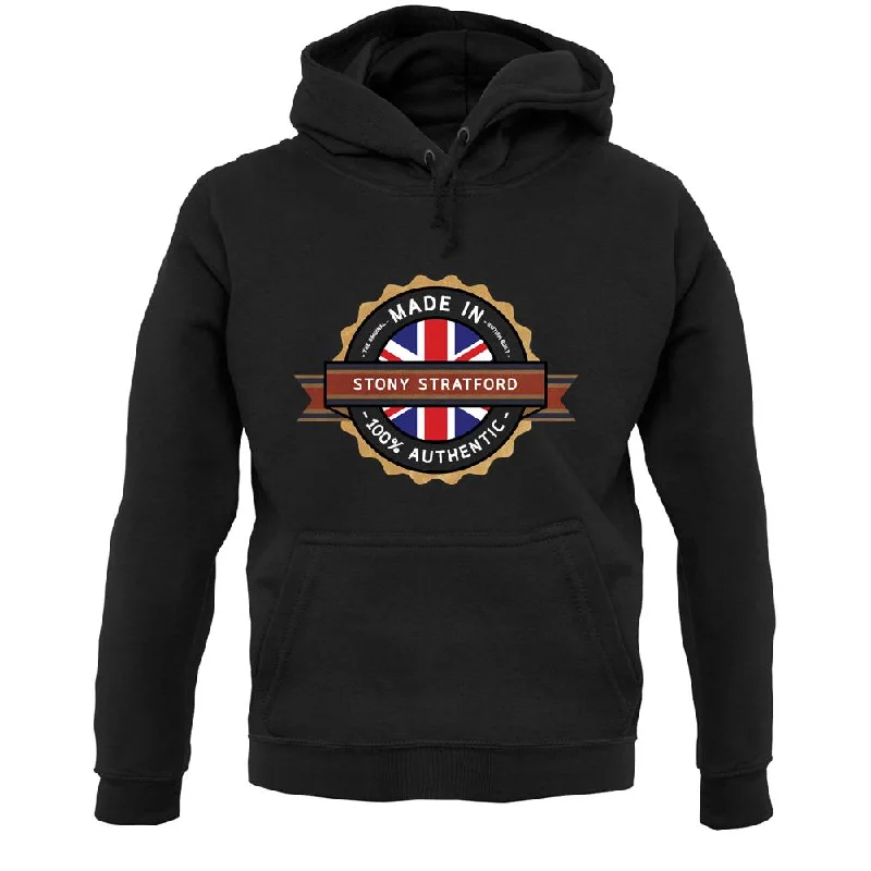 Made In Stony Stratford 100% Authentic Unisex Hoodie Hooded Sweatshirt Casual Wear Street Style