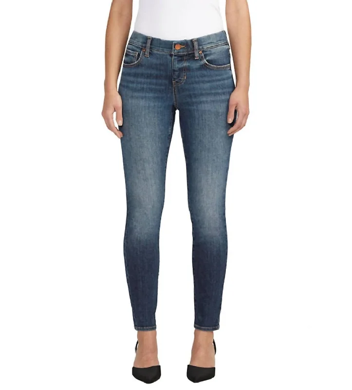 Mid Rise Maya Skinny Jeans In Night Flight Blue Casual Bootcut Ripped Jeans