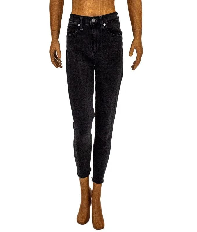 "Mile High Super Skinny" Black Jeans Classic Black Denim Jeans