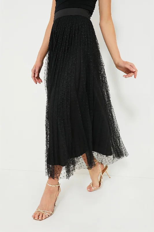 Black Tulle Kirsten Skirt cotton skirt soft