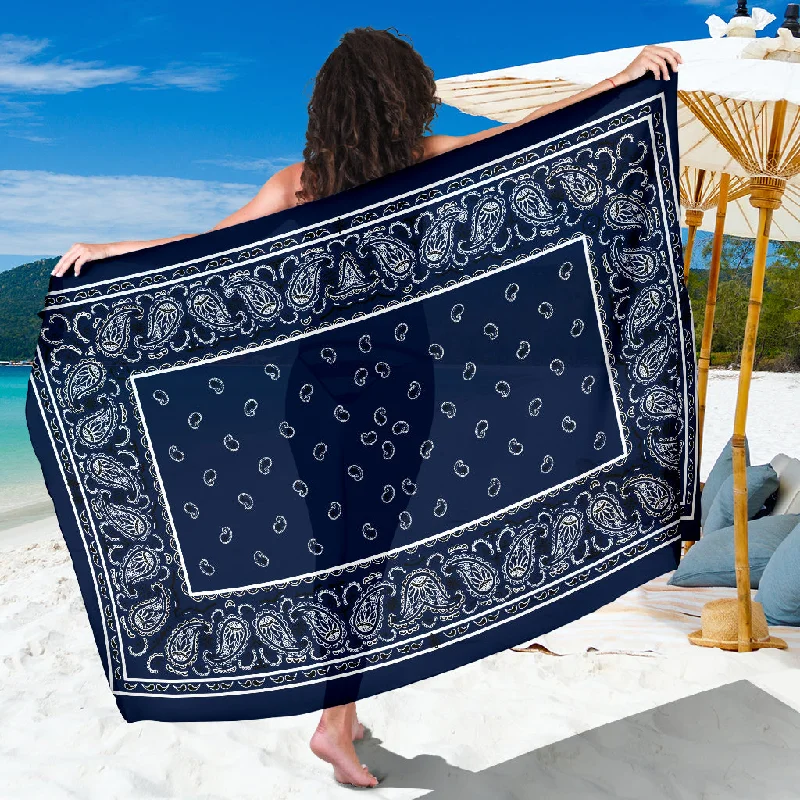 Dark Navy Bandana Sarong tulle skirt dreamy