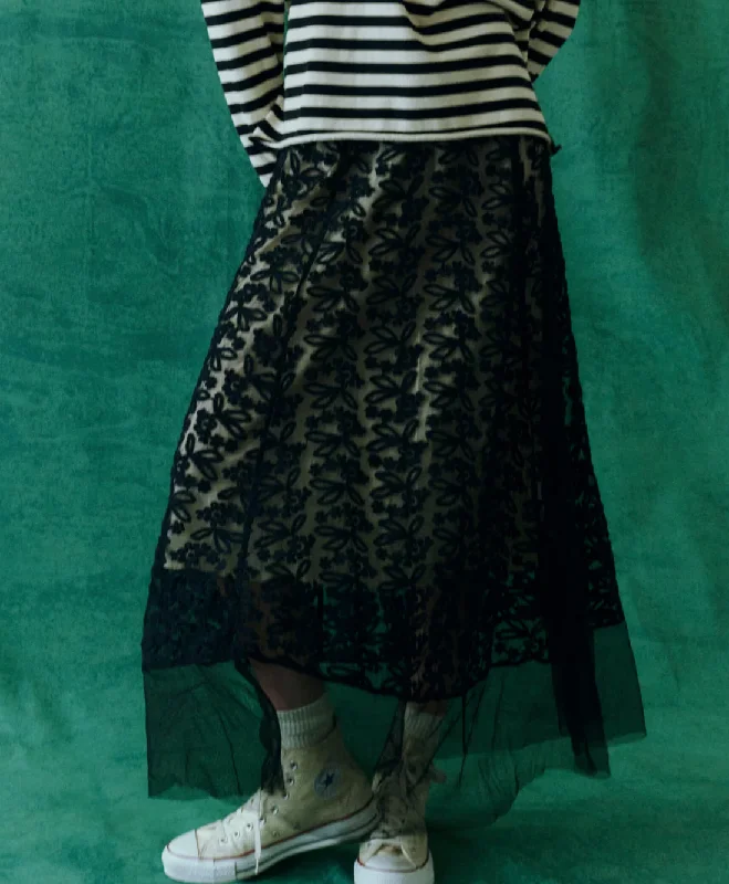 Era Skirt chiffon skirt flowing