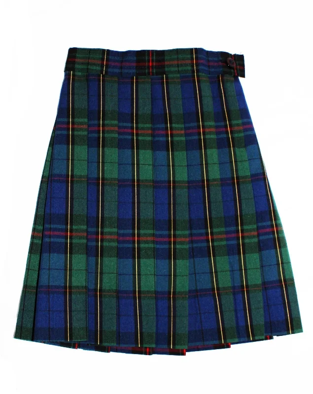 Plaid 81 Knife-Pleat Skirt chiffon skirt airy