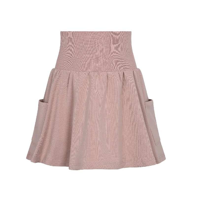 Little Parni Pink Pocket Skirt boho skirt vibe