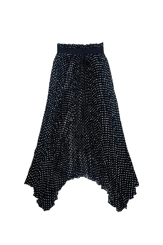 Zaikamoya Polka Dot Florence Skirt lace skirt romantic